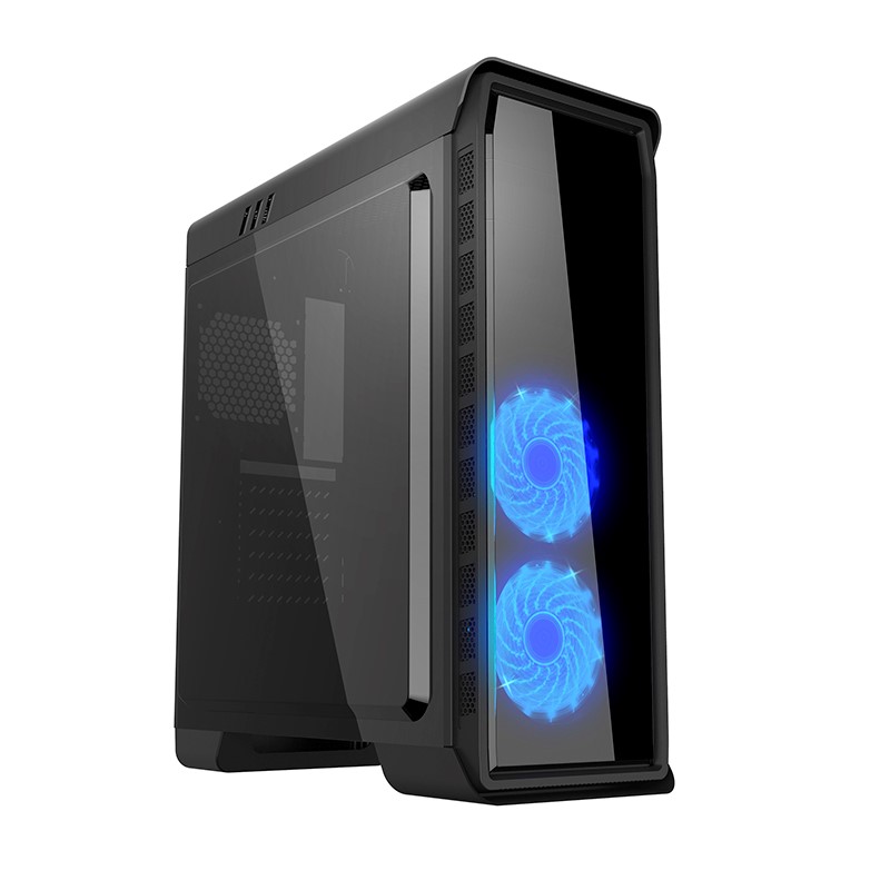 Gabinete Gamemax G503X Elysium Preto LED RGB